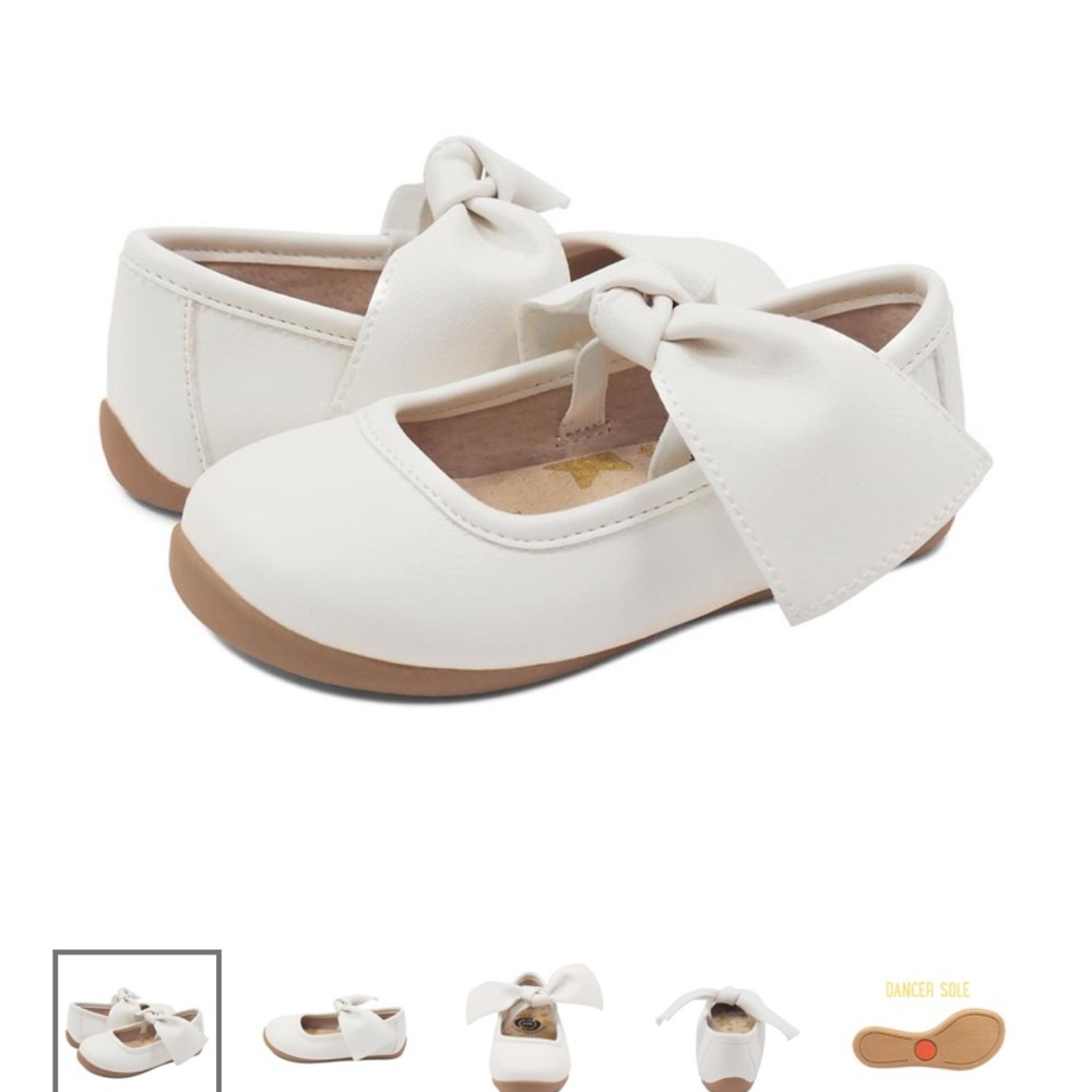 Livie & Luca Ballet Halley Bright White